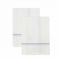Kjøkkenhåndkle NVAmow - Hvit/Blå 2pak