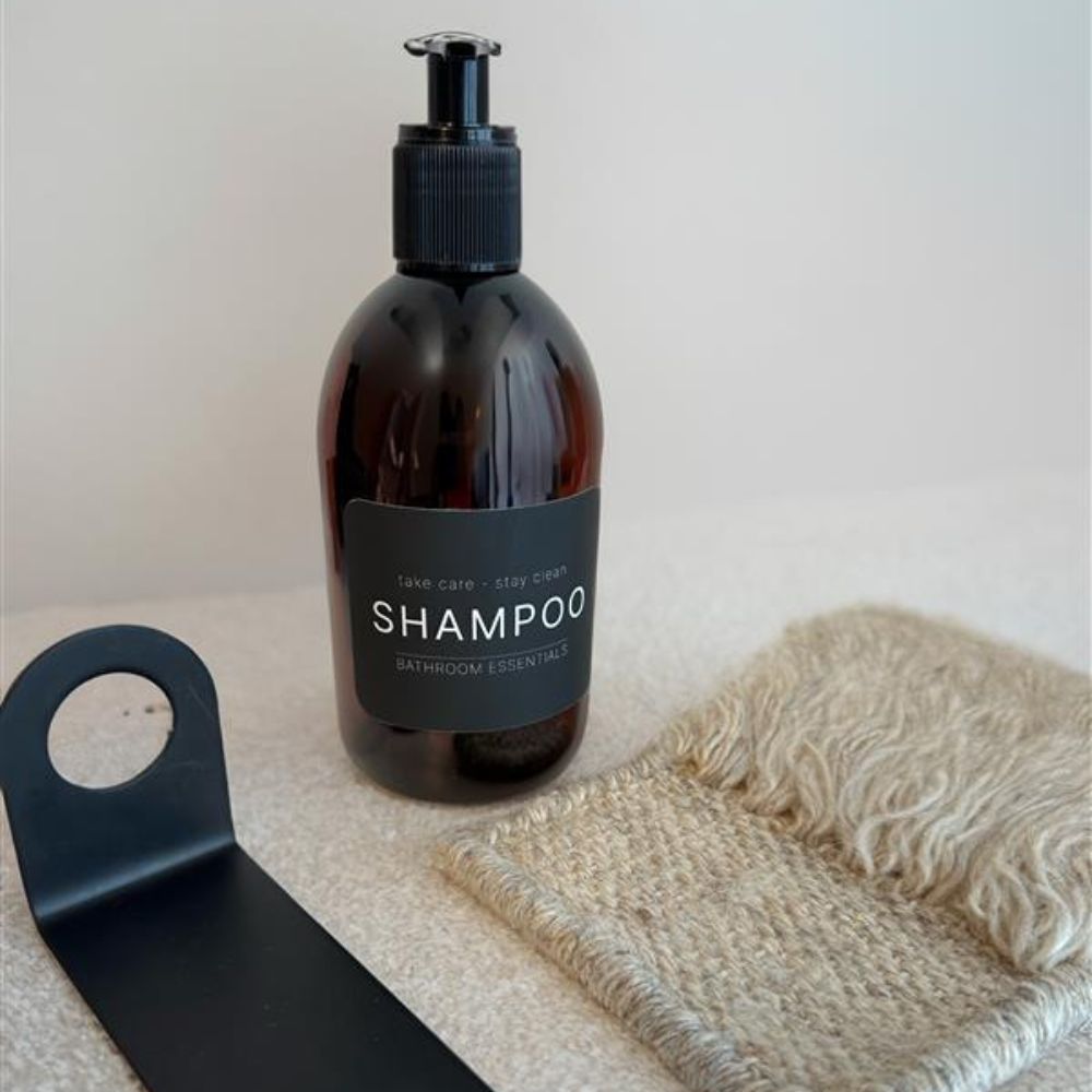 Selvklebende Etikett - Conditioner - Matt Sort