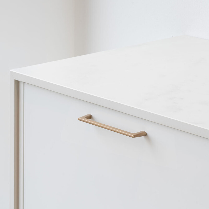 Håndtak Liv - 160mm - Børstet Lys Gull