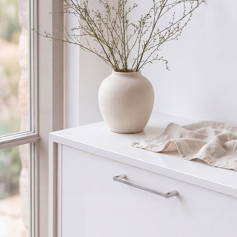 Håndtak Flow - Polert Krom