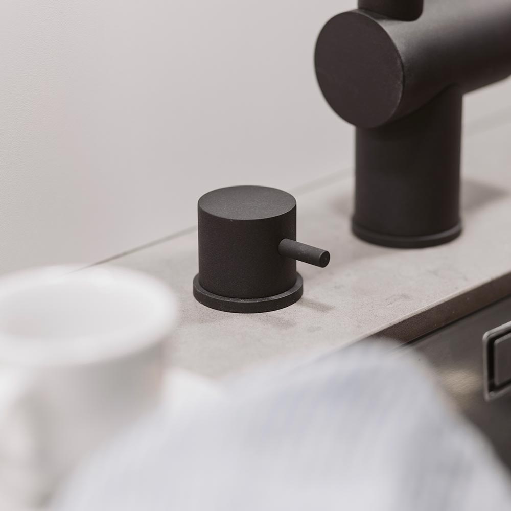 Oppvaskmaskinavstenging - Silgranit Sort