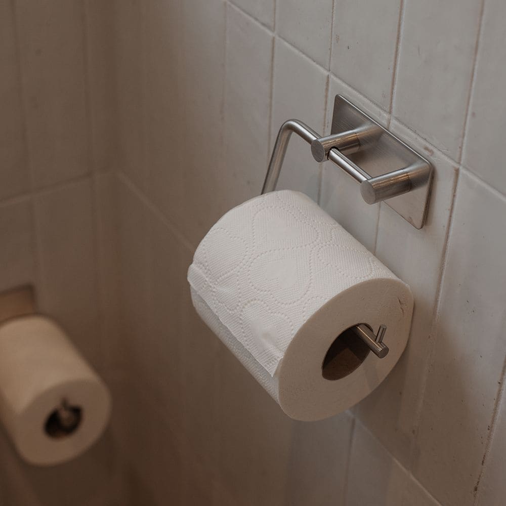 Baderomsett Base - Børstet Rustfritt Stål Finish