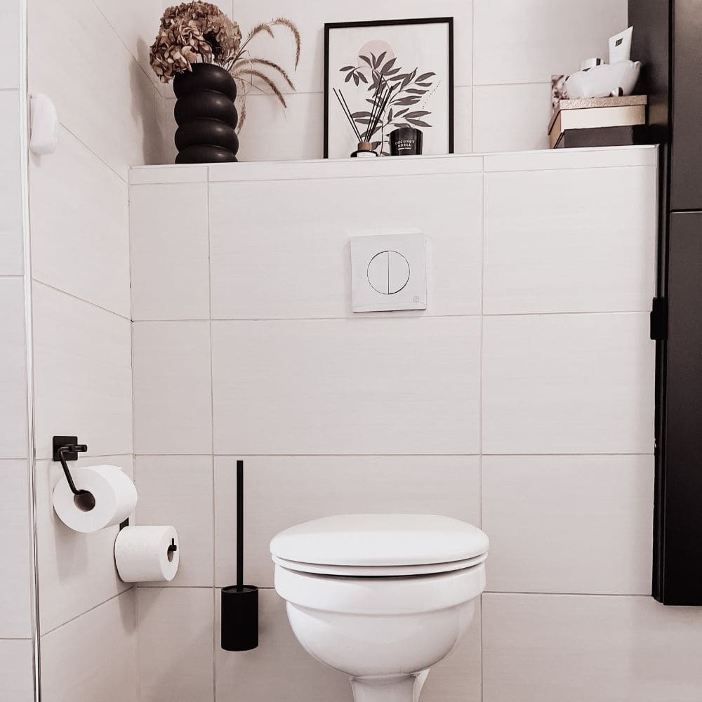 Baderomsett Base 220 - Matt Sort