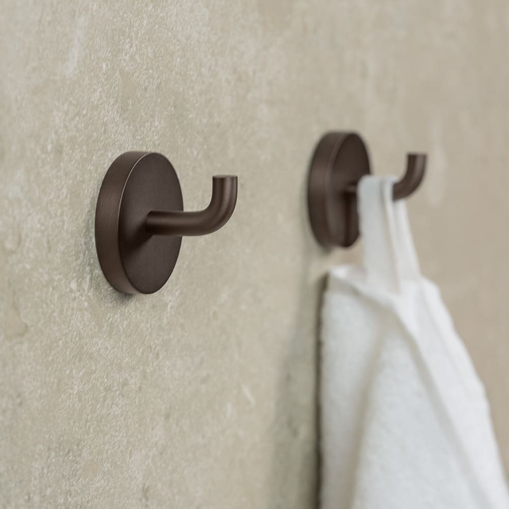 Enkelknagg Calm - Brunet Messing