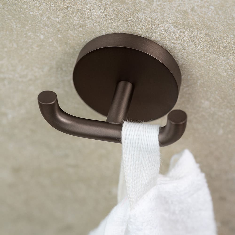 Dobbelknagg Calm - Brunet Messing